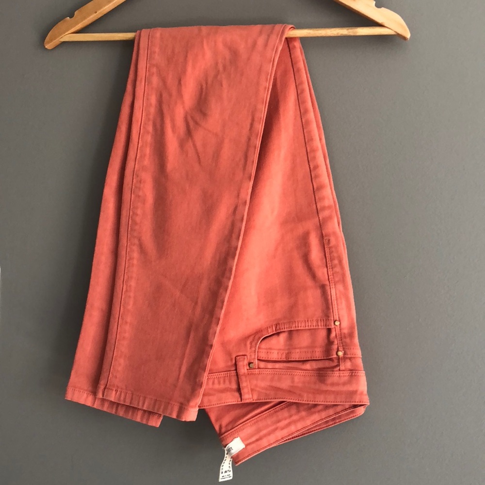 Coral Skinny Jeans